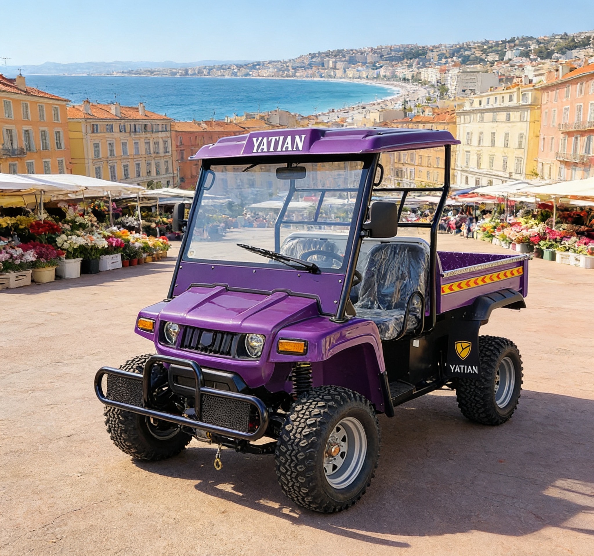 عربة المرافق الكهربائية-4