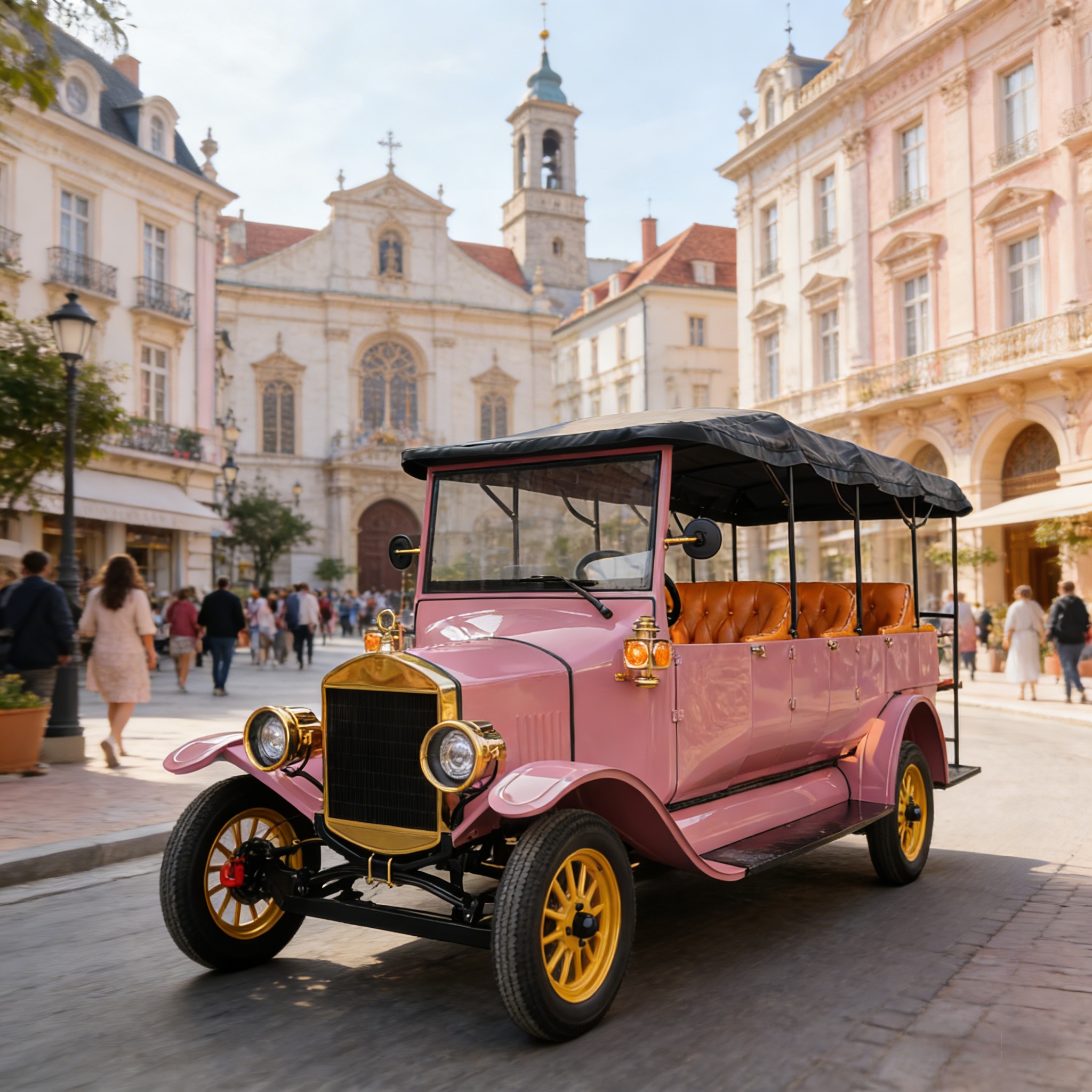 السيارات الكلاسيكية لمشاهدة معالم المدينة (5)