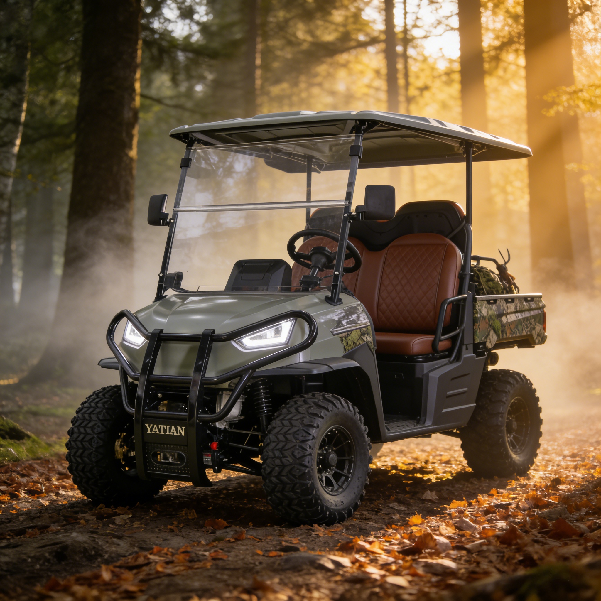 عربة جولف للصيد (1)