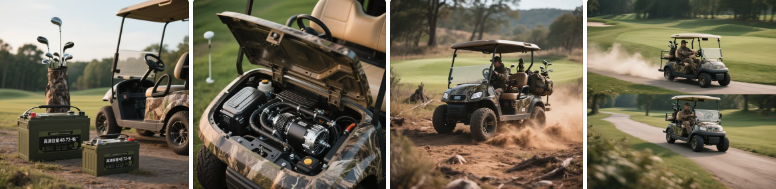 العوامل التي تؤثر على نطاق عربات الجولف الصيد الكهربائي