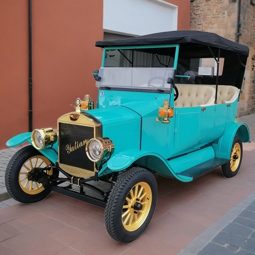 LY05N Yatian الشركة المصنعة: Vintage Tour New Energy Car Paint Steel Vintage Car