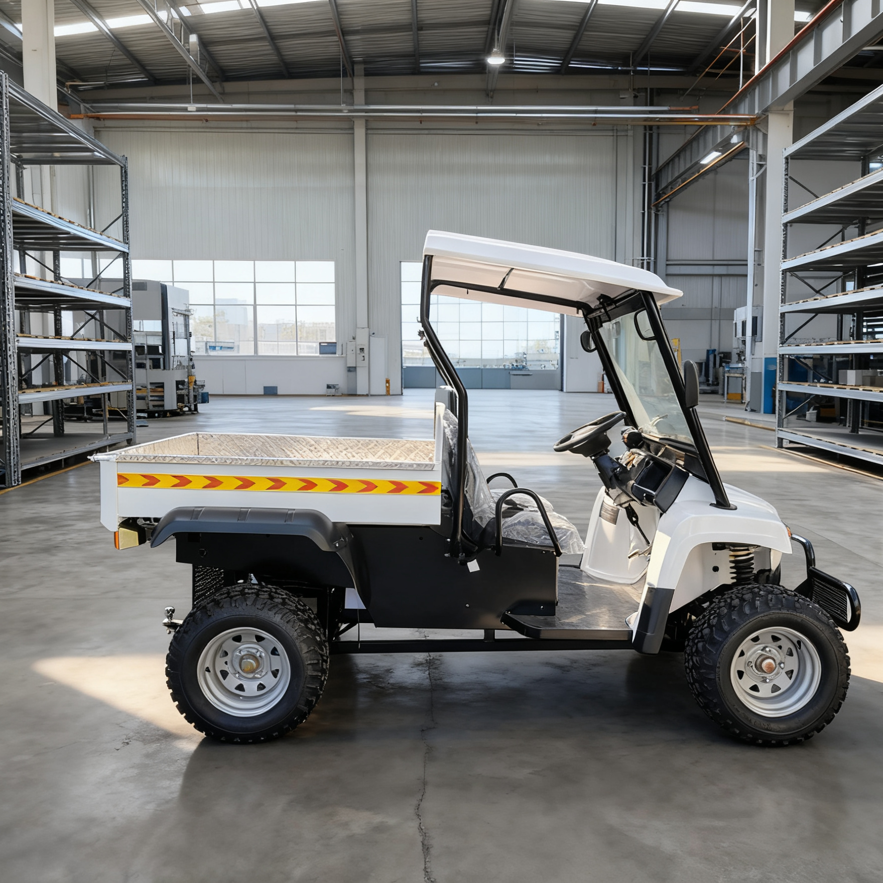 شاحنة نقل الغابات الكهربائية بدون انبعاثات مع هيكل صناعي متين، 