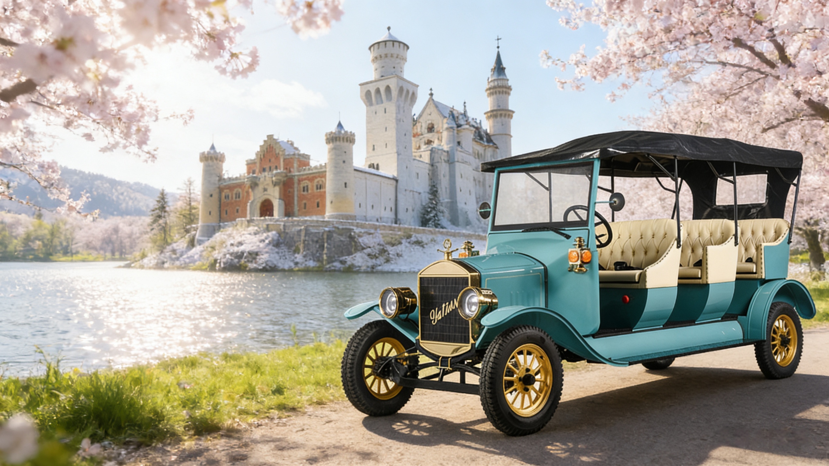 عربة الجولف الكلاسيكية (5)