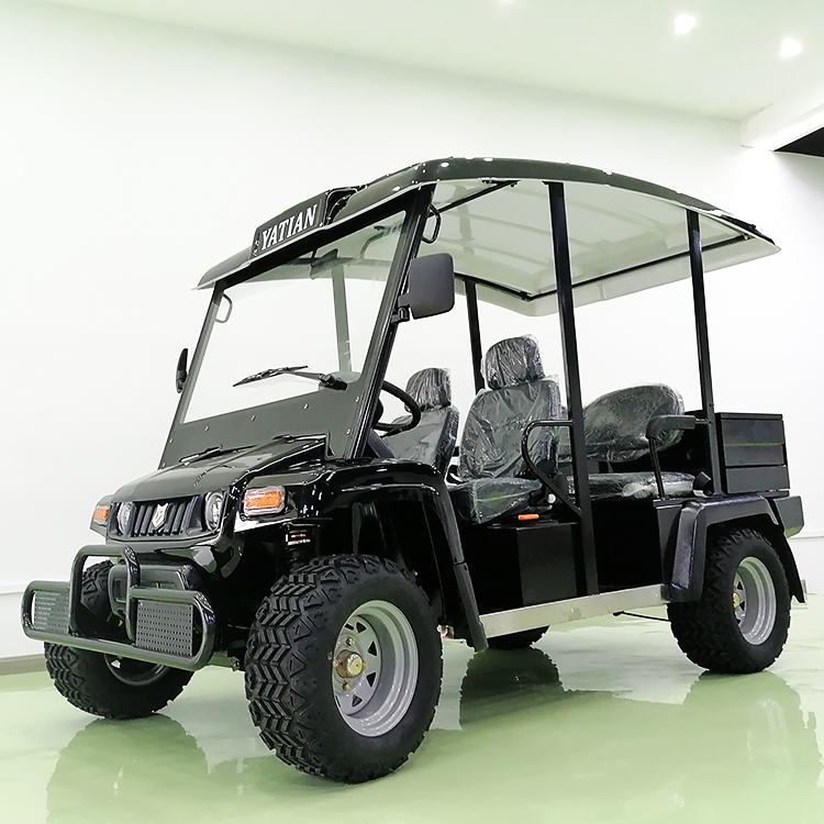 Yatian XL05A مركبة دورية كهربائية بثلاثة صفوف للدوريات في المناطق الحضرية وإدارة المتنزهات