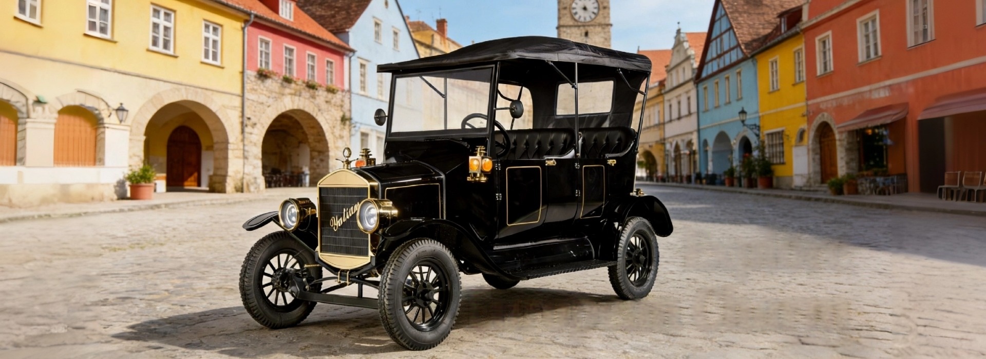 عربة جولف موديل T كلاسيكية