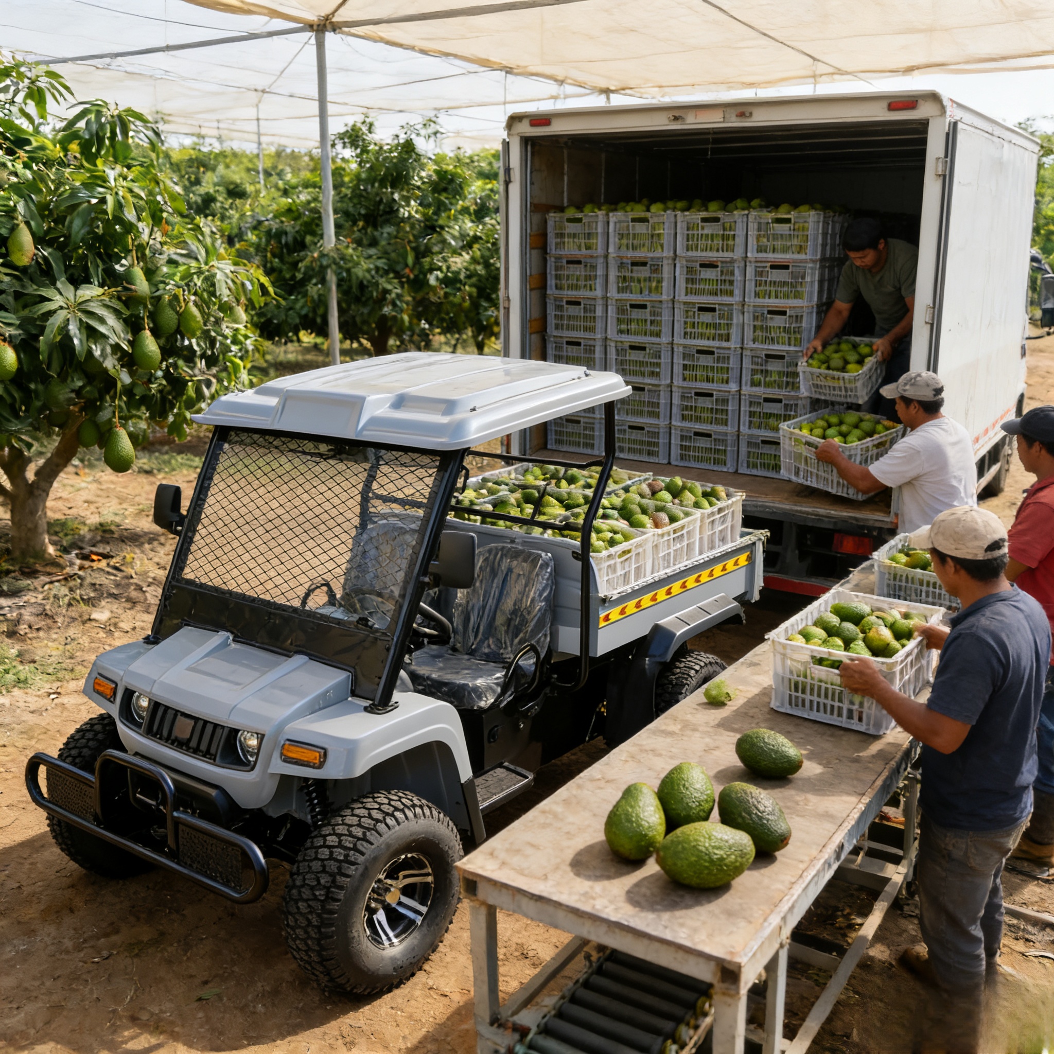 عربة المرافق الكهربائية-1.