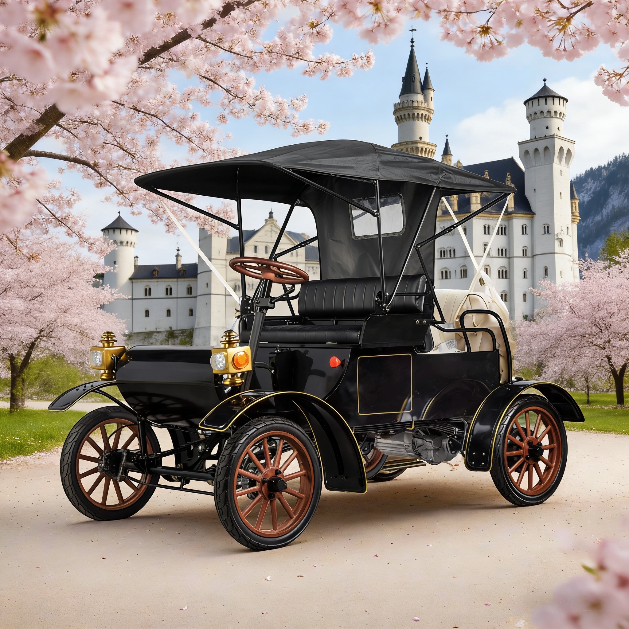 عربة الجولف الكلاسيكية (12)