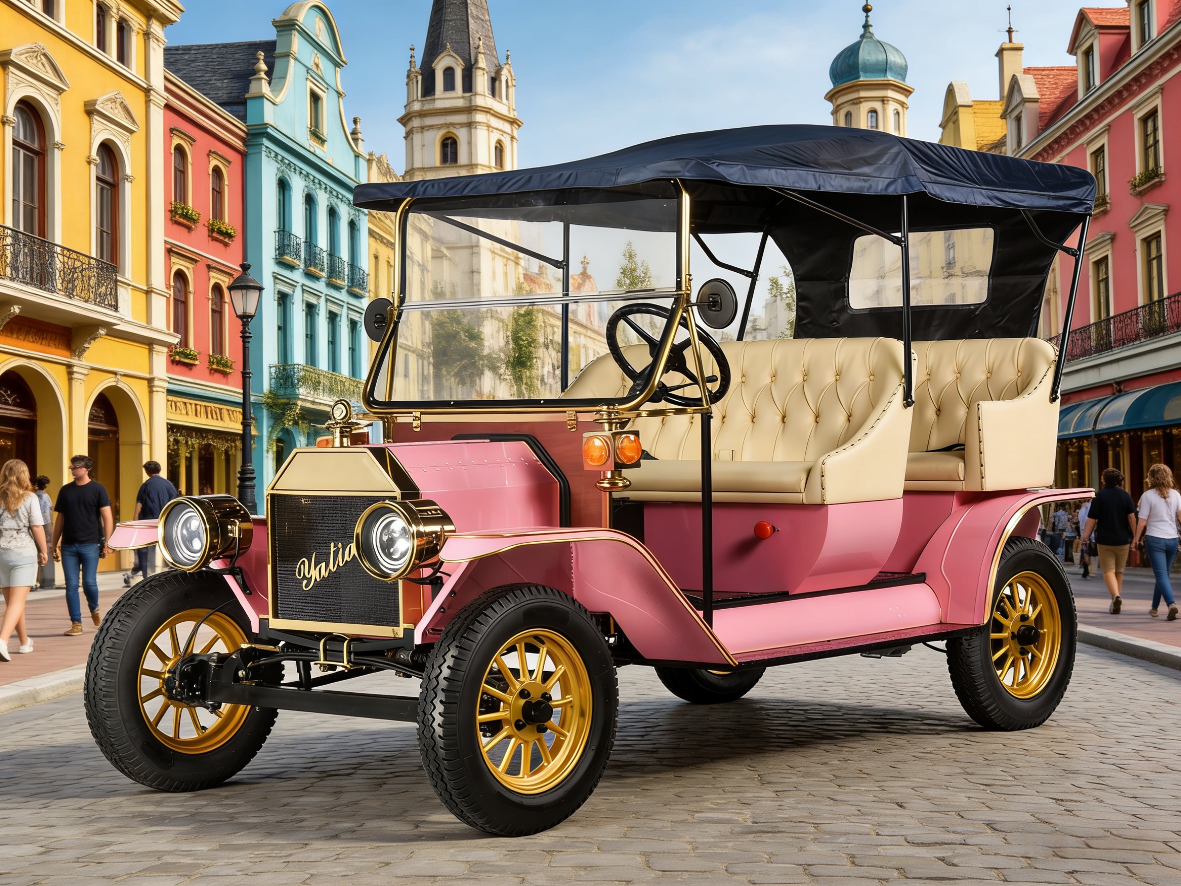 خدمة كونسيرج حفلات الزفاف وعرض خاص لسوق الشرق الأوسط - سيارة YATIAN Retro الكهربائية بقيمة 8100 دولار، تعادل سريع